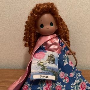 Merida Precious Moments Doll Limited Release Once Upon A Time 2018 Dress and Bow